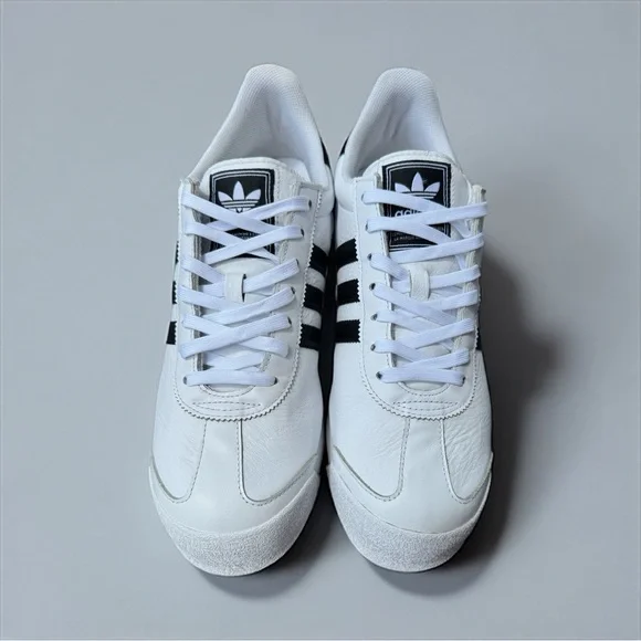 Adidas Originals Samoa Trefoil White & Black Sneakers – Men’s Size 12 - Picture 4 of 6